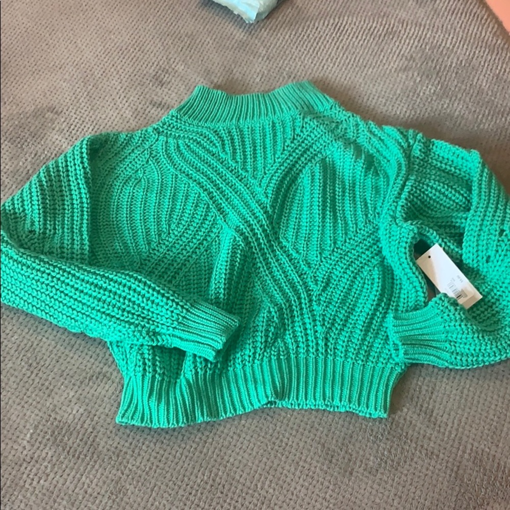 Cropped sweater